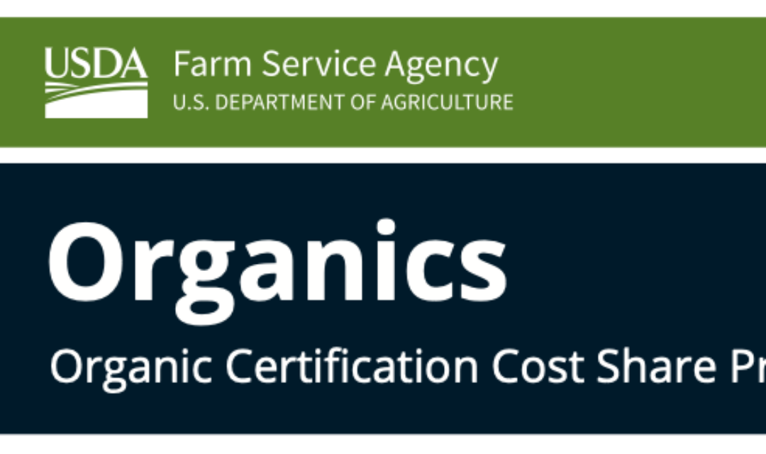 organic certificaiton cost share news banner