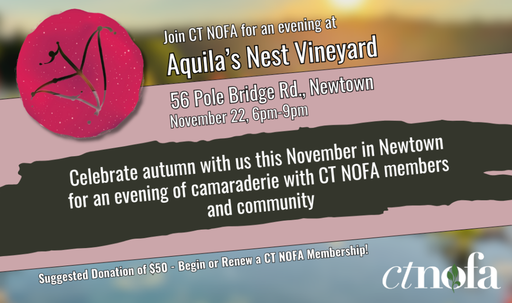 24 Fall Fundraiser event banner - Aquila Nest Vineyard