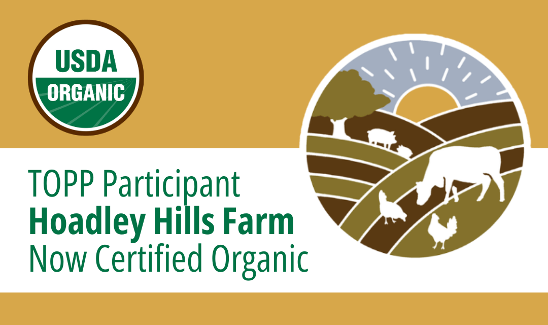 Hoadley Hills Farm Organic News Banner